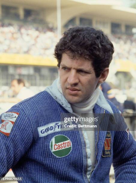 South African racing driver Jody Scheckter during the Italian Grand Prix at Monza circuit, Italy, September 10th 1978.