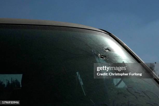 Bullet Riddled Square 1,082 Bullet Riddled Car Stock Photos, High-Res Pictures, and Images ...