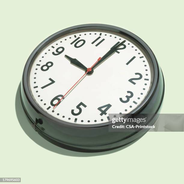 wall clock - clock face stock illustrations