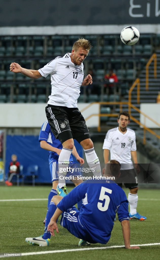 Faroe Islands v Germany - UEFA Under21 Euro 2015 Qualifier