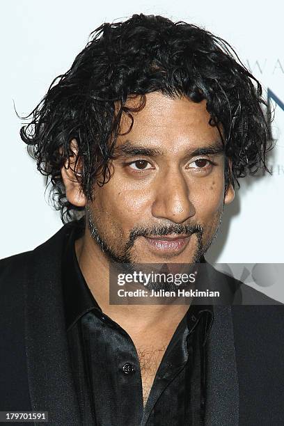 Naveen Andrews attends 'Diana' Paris premiere at Cinema UGC Normandie on September 6, 2013 in Paris, France.