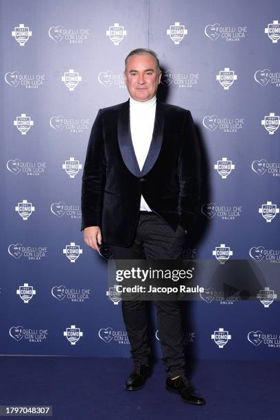 Nick Ede attends the Cesc Fabregas & Como 1907 Charity Gala at Villa Erba on November 16, 2023 in Cernobbio, Italy.