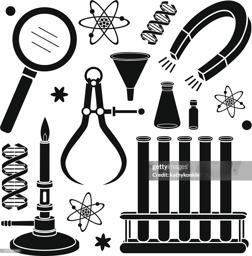Primary Science Design Science Design Elements High-Res Vector Graphic - Getty Images