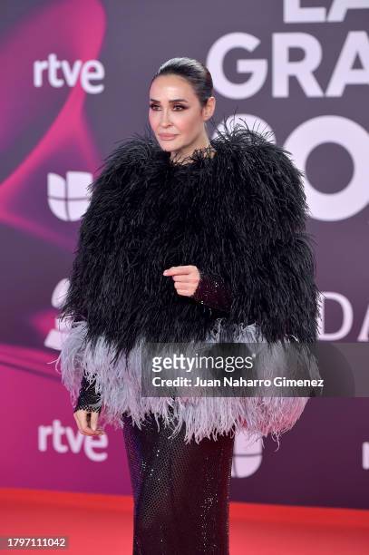 Vicky Martín Berrocal attends the 24th Annual Latin GRAMMY Awards at FIBES Conference and Exhibition Centre on November 16, 2023 in Seville, Spain.