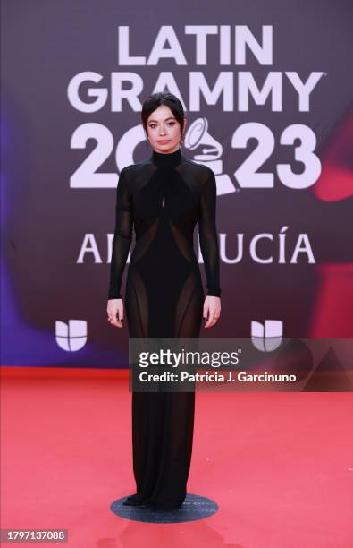 Anna Castillo attends the 24th Annual Latin GRAMMY Awards at FIBES Conference and Exhibition Centre on November 16, 2023 in Seville, Spain.