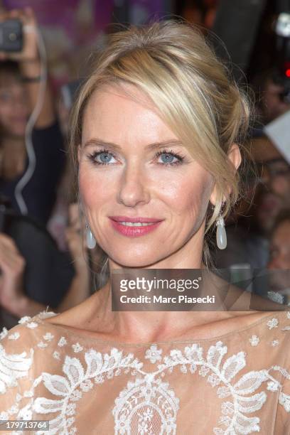 Actress Naomi Watts attends the 'Diana' Paris premiere at Cinema UGC Normandie on September 6, 2013 in Paris, France.