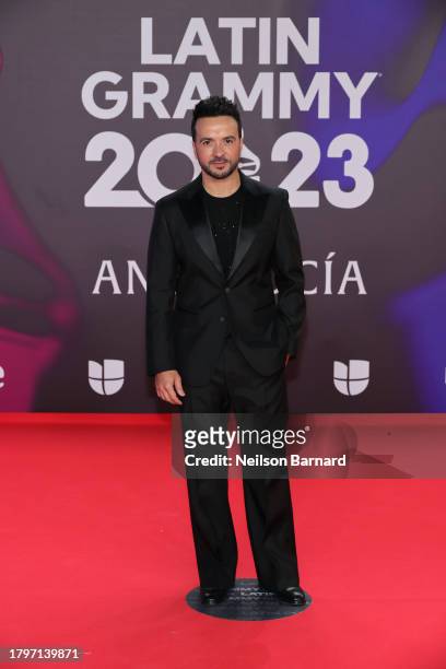 Luis Fonsi attends The 24th Annual Latin Grammy Awards on November 16, 2023 in Seville, Spain.