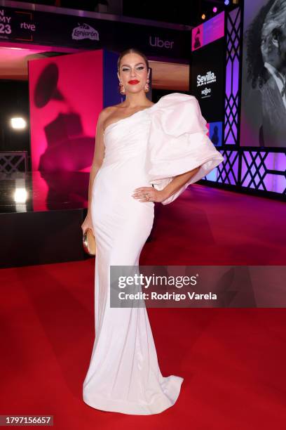 Daniela Di Giacomo attends The 24th Annual Latin Grammy Awards on November 16, 2023 in Seville, Spain.