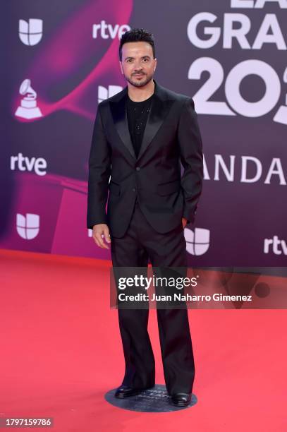 Luis Fonsi attends the 24th Annual Latin GRAMMY Awards at FIBES Conference and Exhibition Centre on November 16, 2023 in Seville, Spain.