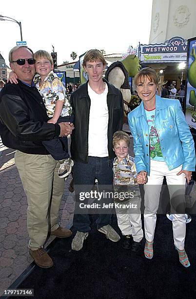 James Keach, John Stacy Keach, Kalen Keach, Kristopher Steven Keach and Jane Seymour