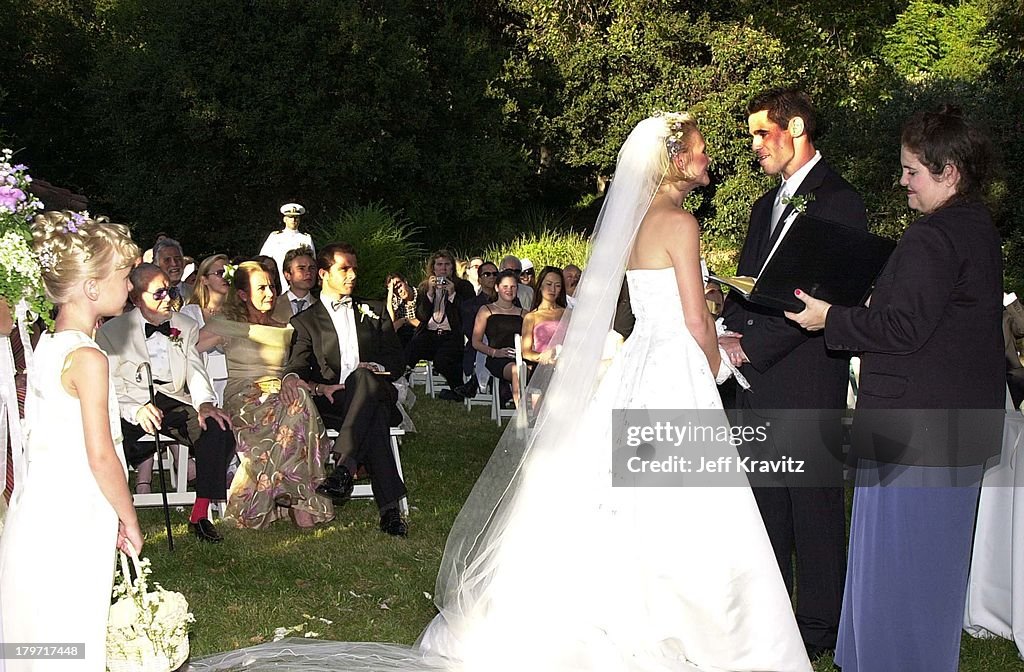 David Tuchman and Melissa Caulfield Wedding, 2001