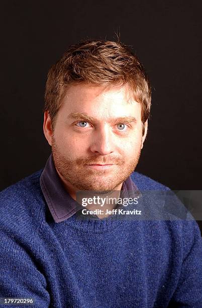 Zach Galifianakis during Portraits of Zach Galifianakis from the new VH1 late night talk show in Santa Monica, California, United States.