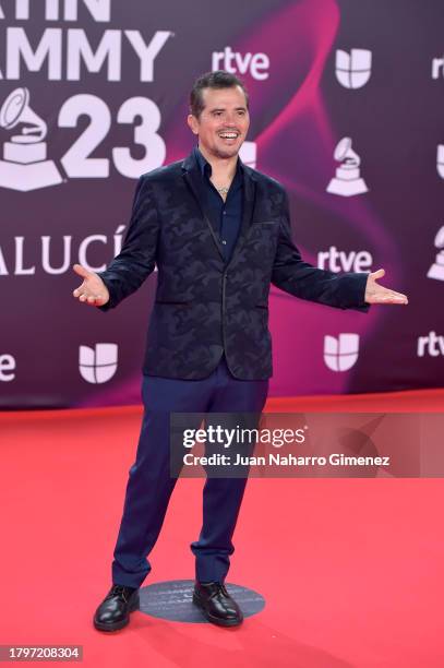 John Leguizamo attends the 24th Annual Latin GRAMMY Awards at FIBES Conference and Exhibition Centre on November 16, 2023 in Seville, Spain.