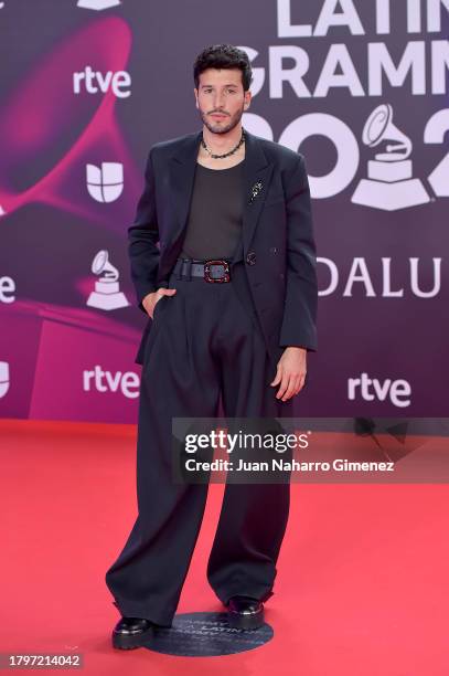 Sebastián Yatra attends the 24th Annual Latin GRAMMY Awards at FIBES Conference and Exhibition Centre on November 16, 2023 in Seville, Spain.