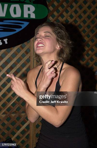 Colleen Haskell during Survivor finale party at Television City in Los Angeles, California, United States.