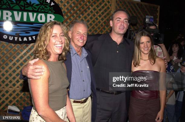 Susan Hawk, Rudy Boesch, Richard Hatch & Kelly Wigglesworth