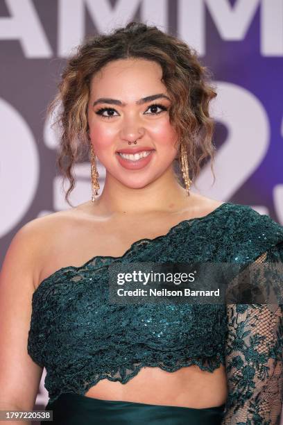 Paola Guanche attends The 24th Annual Latin Grammy Awards on November 16, 2023 in Seville, Spain.