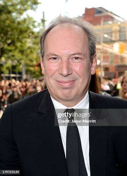 Composer Hans Zimmer arrives at the "12 Years A Slave" Premiere during the 2013 Toronto International Film Festival Princess of Wales Theatre on...