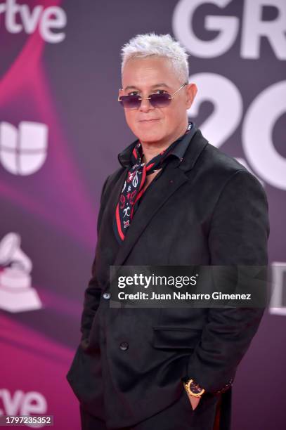 Alejandro Sanz attends the 24th Annual Latin GRAMMY Awards at FIBES Conference and Exhibition Centre on November 16, 2023 in Seville, Spain.