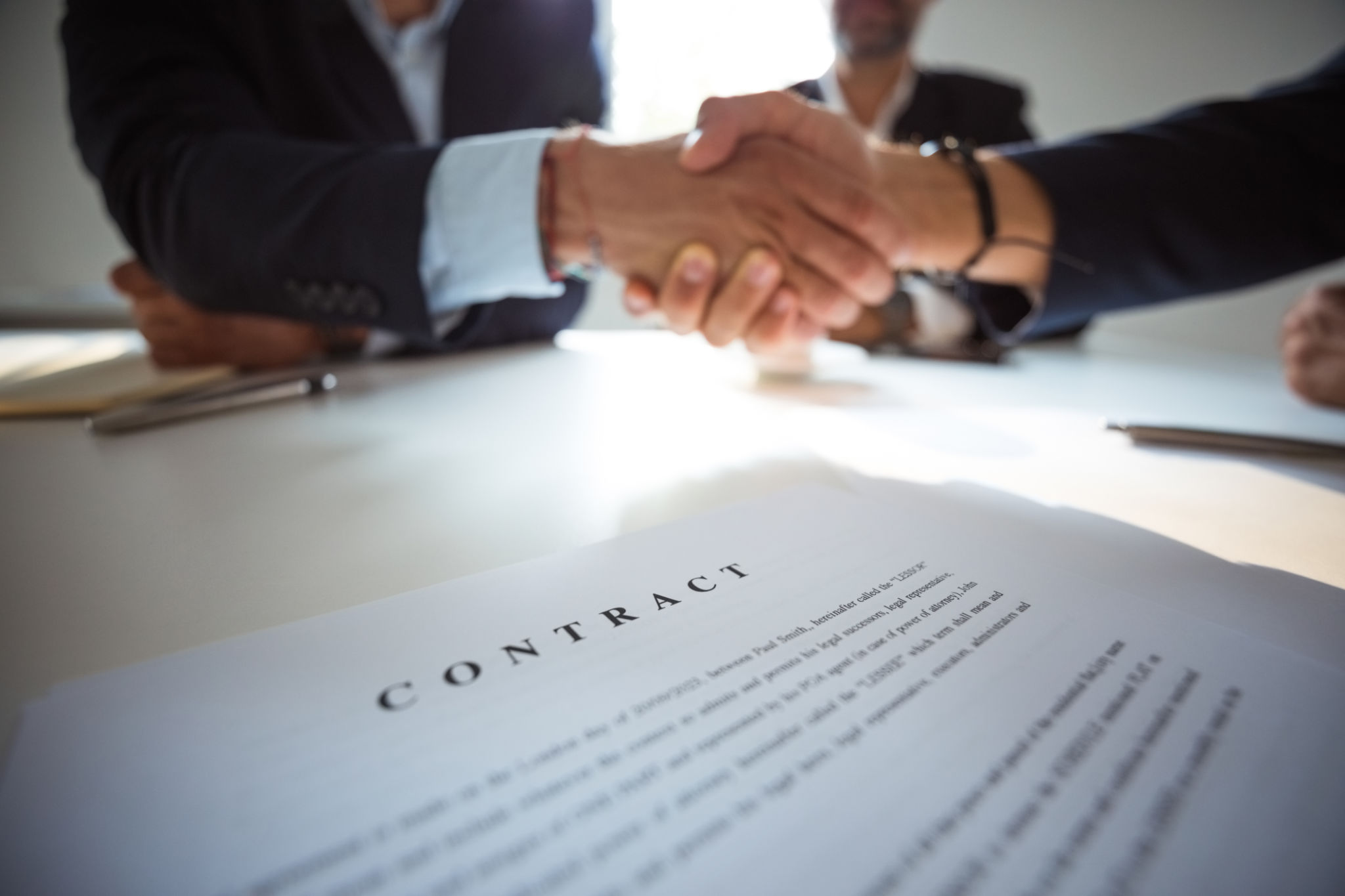 music contract negotiation