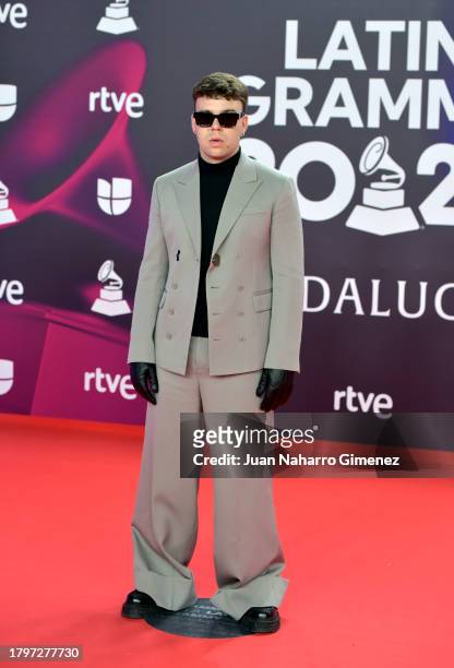 Quevedo attends the 24th Annual Latin GRAMMY Awards at FIBES Conference and Exhibition Centre on November 16, 2023 in Seville, Spain.