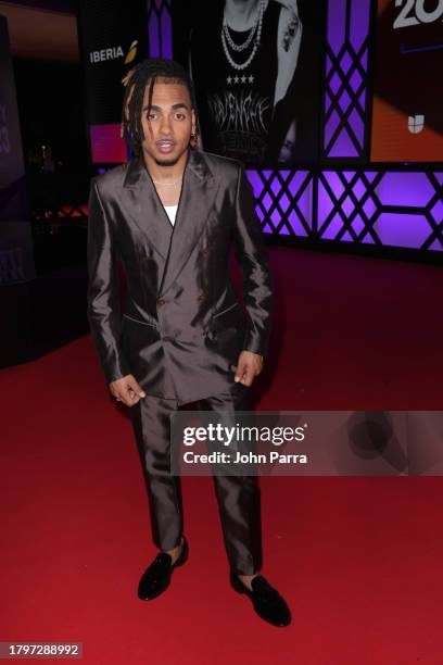 Ozuna attends The 24th Annual Latin Grammy Awards on November 16, 2023 in Seville, Spain.