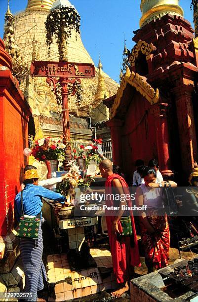 Reise, Burma/Myanmar/Asien, Shwedagon-Pagode,