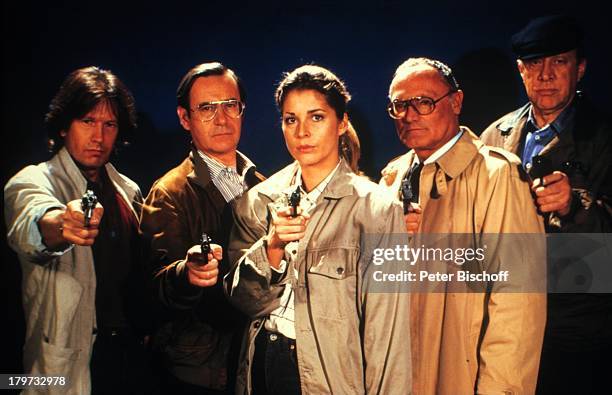 Bernd Herzsprung, Wilfried Klaus, Olivia;Pascal, Werner Kreindl, Heinz Baumann,;ZDF-Krimi-Serie "SOKO 5113";,