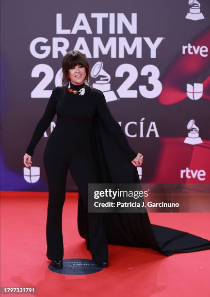 Vanesa Martin attends the 24th Annual Latin GRAMMY Awards at FIBES Conference and Exhibition Centre on November 16, 2023 in Seville, Spain.