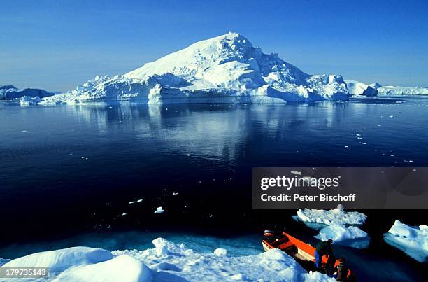 Reise, Grönland, Europa, Jakobshavn, Gipfel der Eisberge, Arktis,