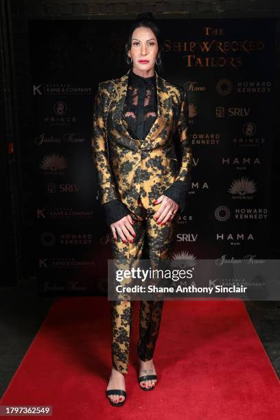 Roxanne Murphy arrives at Joshua Kane's "The Shipwrecked Tailors" at The Mandrake Hotel on November 16, 2023 in London, England.