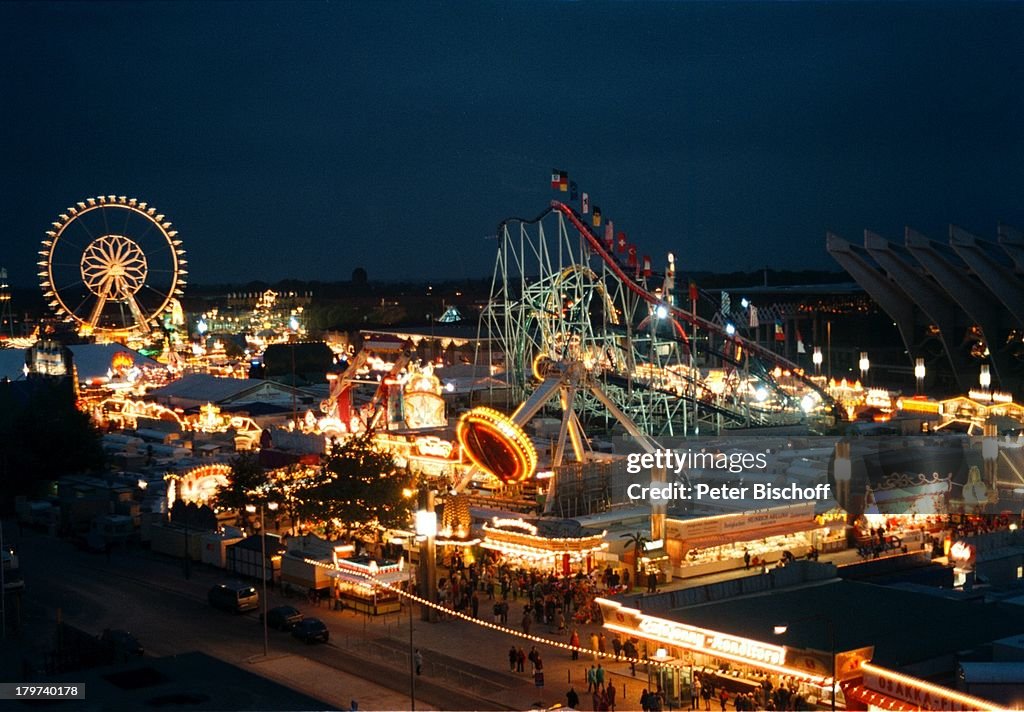 Bremen, Deutschland, Europa, Freimarkt aus der Vogel-Perspektive