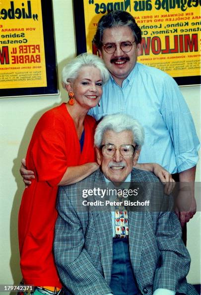 Willy Millowitsch mit Sohn Peter;Millowitsch und seiner Ehefrau... News ...