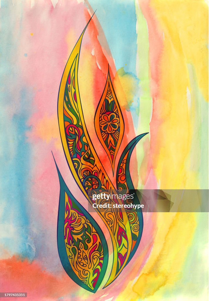 Full spectrum flame