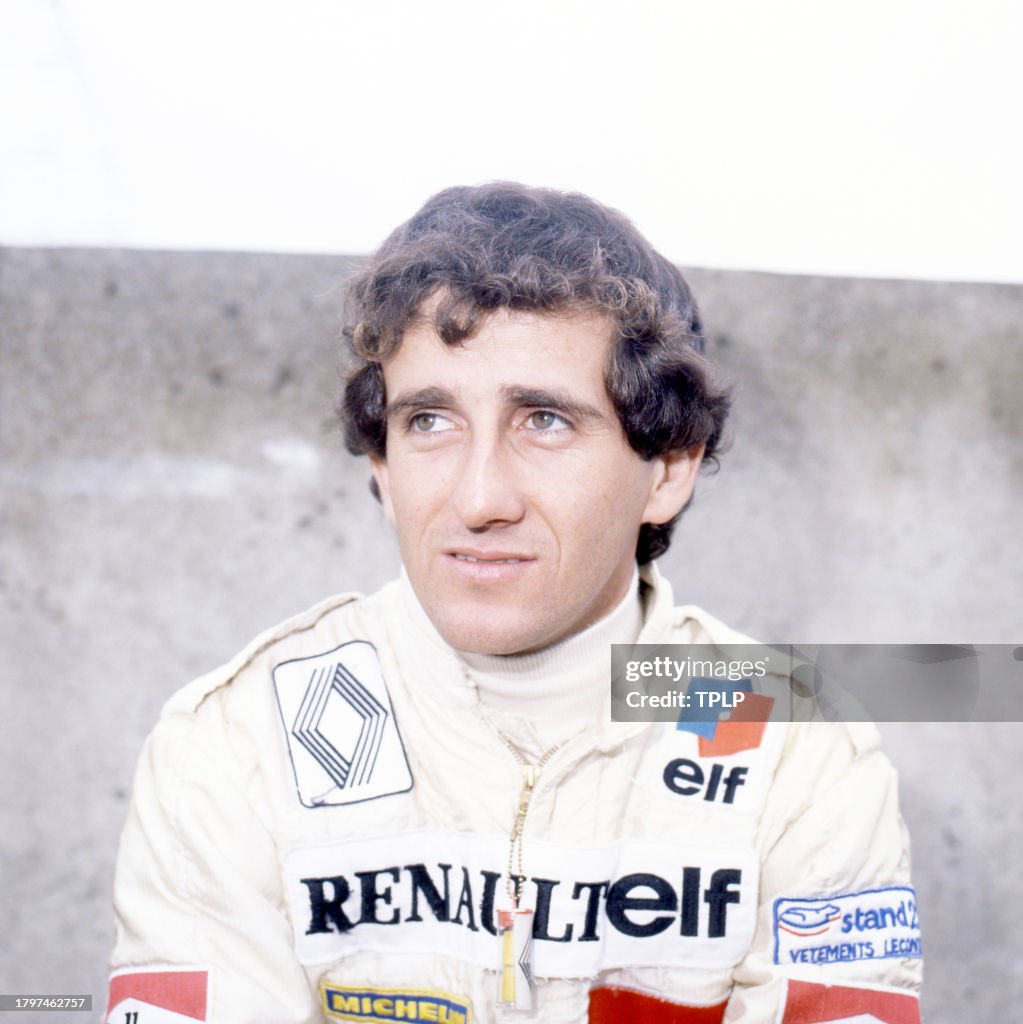 Portrait Of Alain Prost