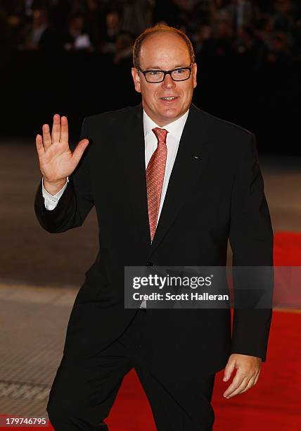 Prince Albert II of Monaco attends the Opening Ceremony of the 125th IOC Session at Teatro Colon on September 6, 2013 in Buenos Aires, Argentina.