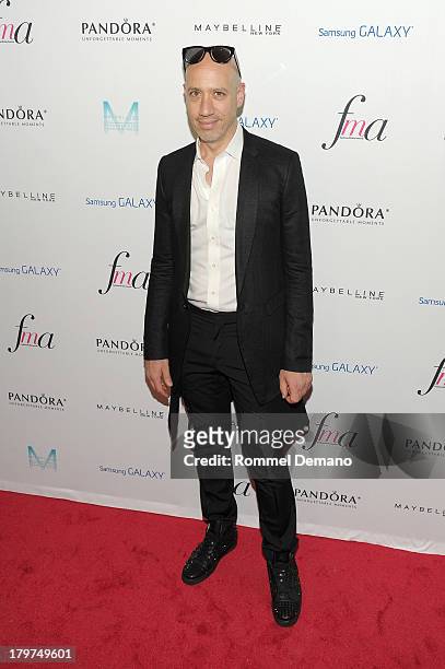 Personality Robert Verdi attends The Daily Front Row's Fashion Media Awards at Harlow on September 6, 2013 in New York City.