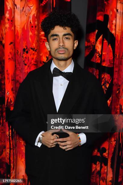 James Brown Jr attends a cocktail reception followed by a VIP screening of "I'm Still Here" for London-based charity Under One Sky at NBC Universal...