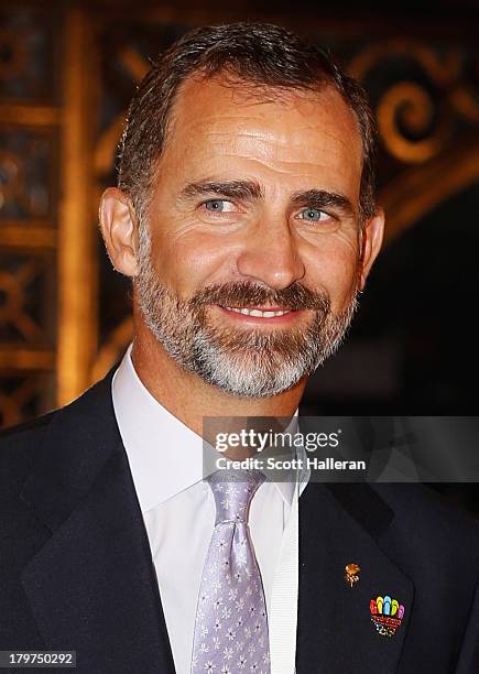 Prince Felipe of Spain attends the Opening Ceremony of the 125th IOC Session at Teatro Colon on September 6, 2013 in Buenos Aires, Argentina.