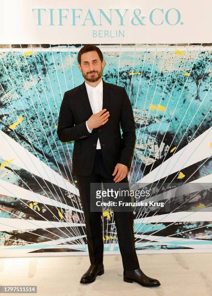 Clemens Schick during the Tiffany & Co. Store Opening on November 22, 2023 in Berlin, Germany.