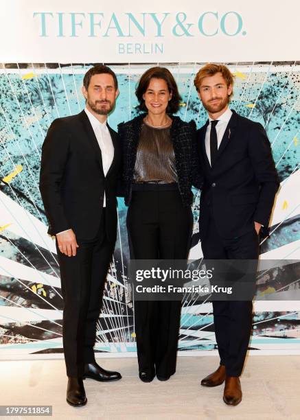 Clemens Schick, Sandra Mohsni, Vice President Tiffany & Co. Northern Europe, and Stanislas Kiabski, General Manager Tiffany & Co. Northern Europe,...