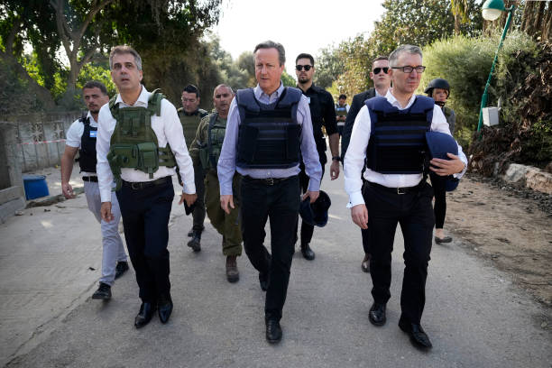 ISR: UK Foreign Secretary David Cameron Visits Israel