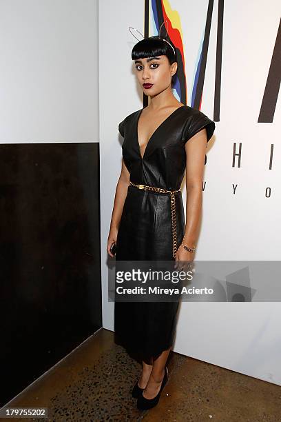Natalia Kills attends the Cushnie Et Ochs fashion show during MADE Fashion Week Spring 2014 at Milk Studios on September 6, 2013 in New York City.