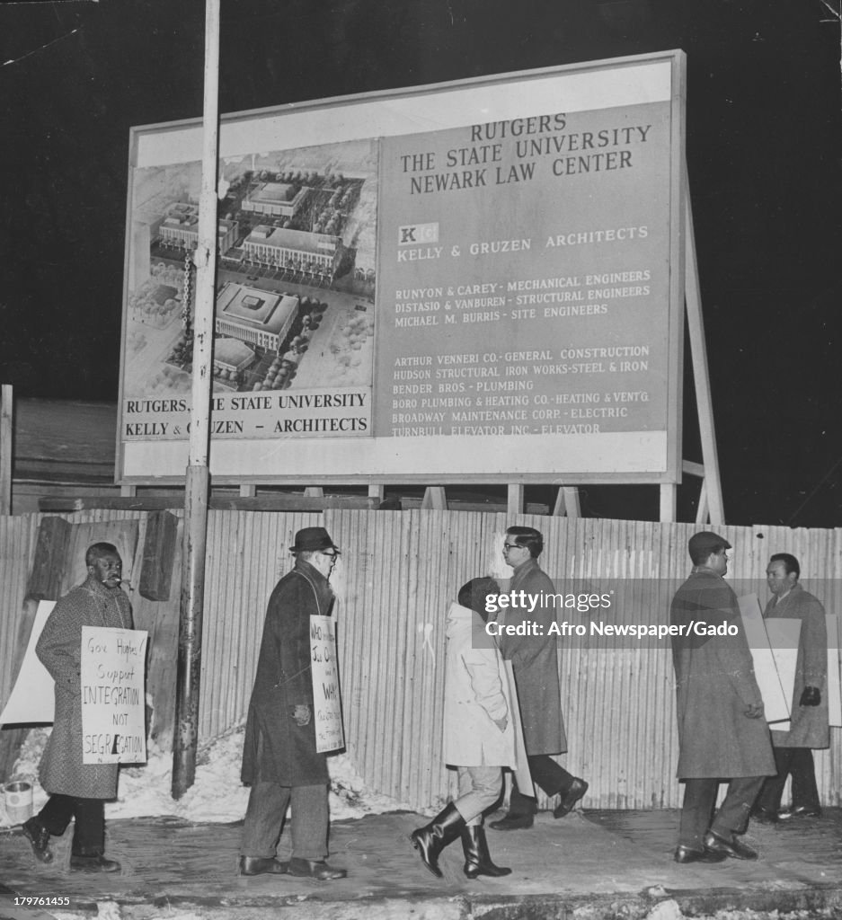 Picket At Rutgers
