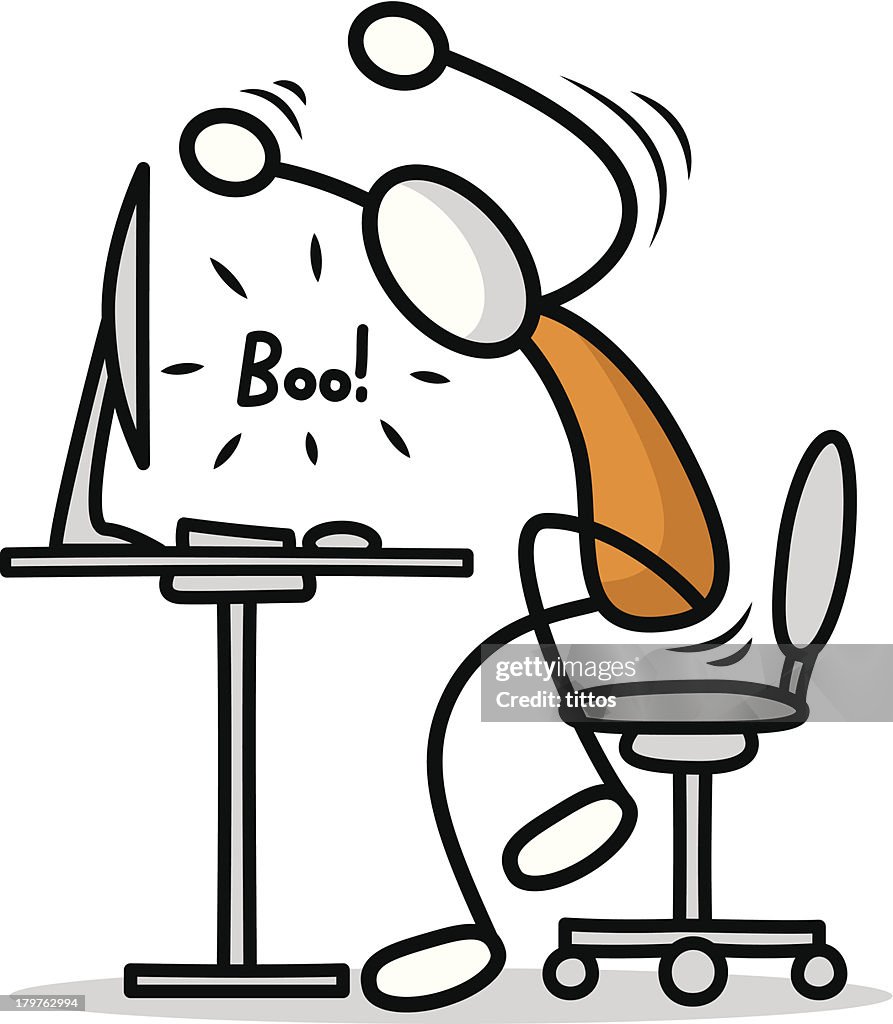 Boooo Boooo Ilustración de stock - Getty Images