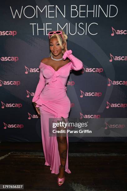 Singer-songwriter, Summer Walker attends the 15th Annual ASCAP Women Behind The Music at Atrium on November 16, 2023 in Atlanta, Georgia.