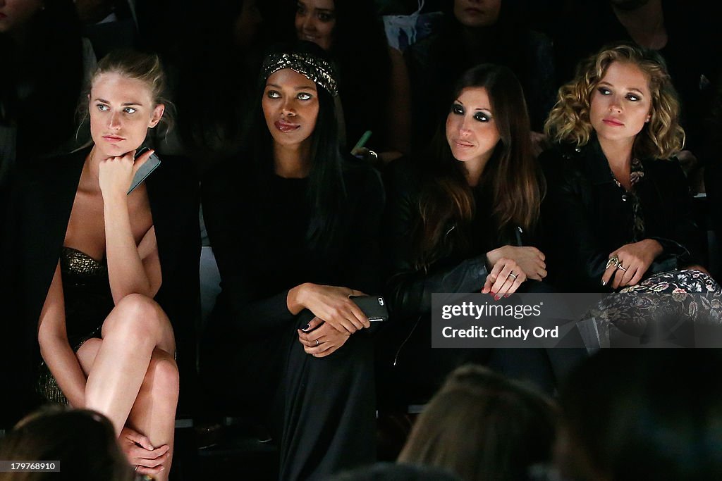 Mark And Estel - Front Row - Mercedes-Benz Fashion Week Spring 2014