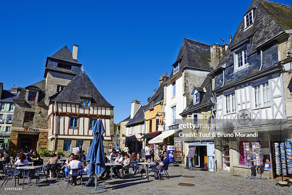 Brittany, Quimper, Terre du Duc Square