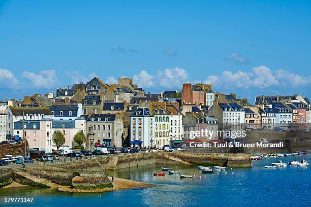 france, briitany, finistere, douarnenez - finistère imagens e fotografias de stock