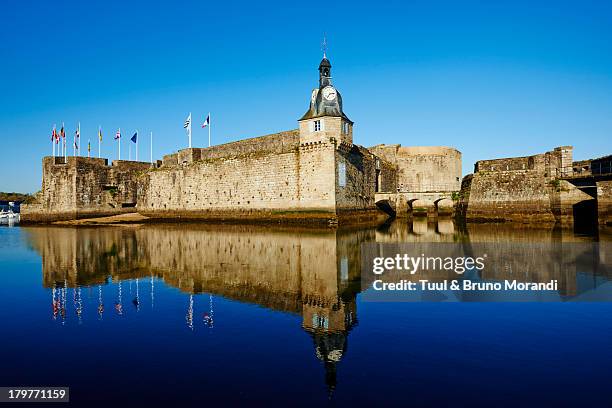 briitany, finistere, concarneau - concarneau stock pictures, royalty-free photos & images